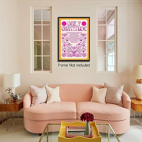 AL RAIED DFAIUY CANVAS WALL ART PREPPY ROOM DECOR TRENDY RETRO POSTER DAILY