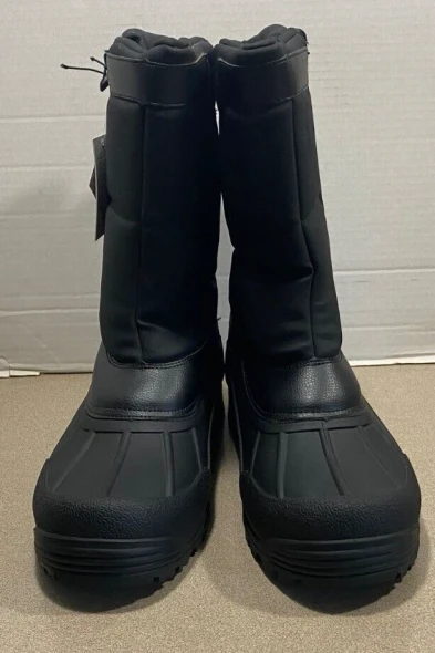 THERMOLITE WATERPROOF WINTER BOOTS - SIZE: MEN 10 - BLACK