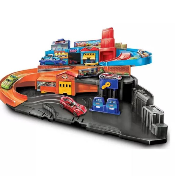 Hot Wheels Ultra Hots STO & Go Trackset New