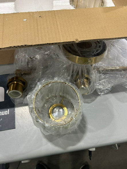 MANSMERTON VANITY LIGHT GOLD MODERN FASHION - GOLD