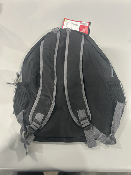 MODA WEST 17" BACKPACK - BLACK/GRAY New