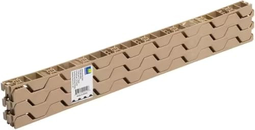 SUNTUF 24 in Horizontal Plastic Roof Closure Strips B0HHMZ5R35 - White New