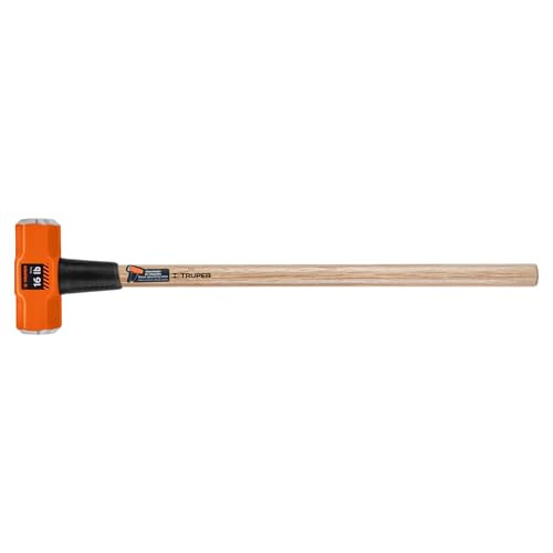 Truper 16 lb Octagonal Sledgehammer Forged Steel Head 36" Hickory MD-16M/16515 New