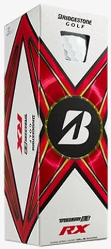 BRIDGESTONE Tour B-RX Golf Balls (3 Pack), 2024, White New