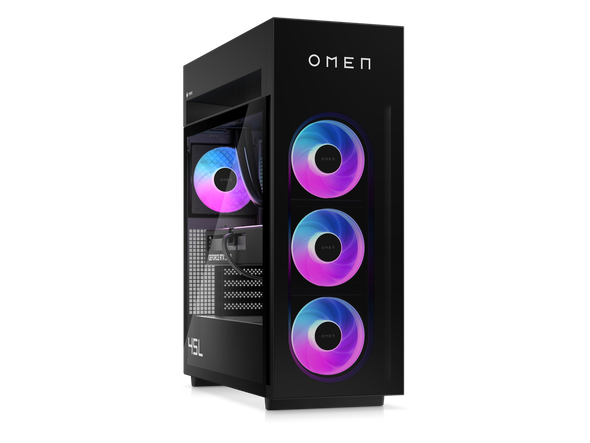 OMEN MAX 45L Gaming Desktop PC GT23-0060, AMD Ryzen 7 9800X3D, NVIDIA GeForce