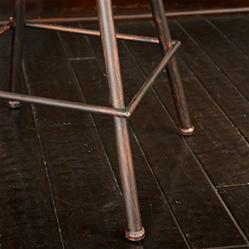 Christopher Knight Home Charlie Saddle Bar Stool - Copper New