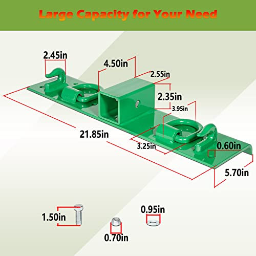 Tractor Grab Hooks 4.96"W×21.93"L Compatible with John Deere 4100,4010,4110,4115 New