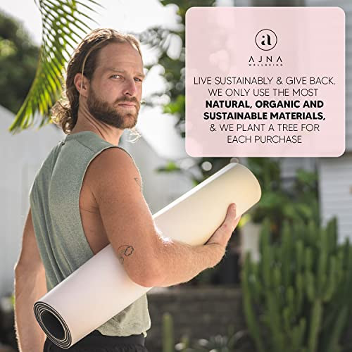 Ajna Natural Rubber Yoga Mat - Rainbow New