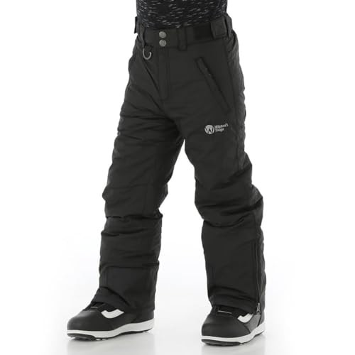 B077MSDNLF Winter's Edge Mens Avalanche Snow Pants Black 4X-Large New