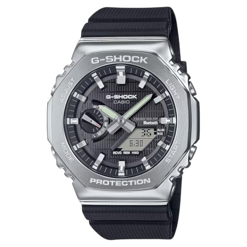 Casio G-SHOCK G-STEEL SOLAR CONNECTED BLACK DIAL, GBM-2100-1AER - BLACK