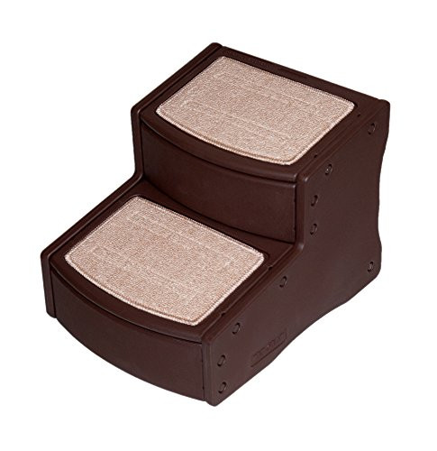 Pet Gear Easy Step II Pet Stairs, 2 Step, Chocolate B00L28HTBM - NEW New