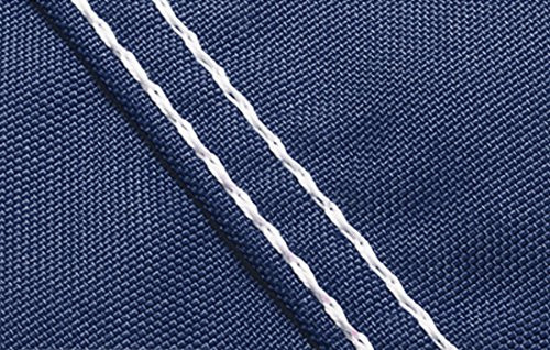 V-Hull Runabout Boat Cover Windshields Box Rails 16'6" x 86" - Navy Blue New