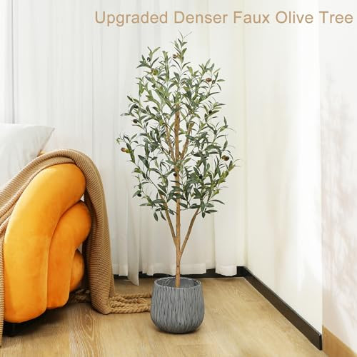 B0CTBM639Q OAKRED Artificial Olive Tree 4ft -Default Title New