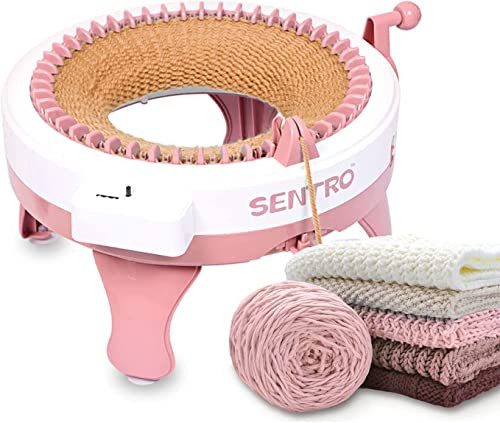 FYGAIN SENTRO 48 Needles Knitting Machine - B0F7Y375HY - White New