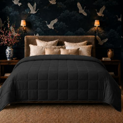 HomeSmart King Size Weighted Blanket 30lbs Fits California King Beds