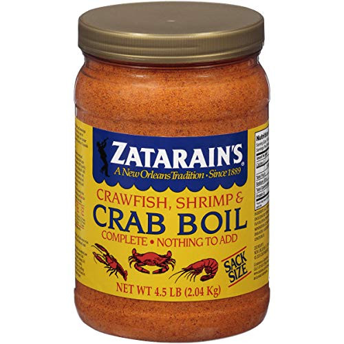 Zatarains Pre-Seasoned Crab and Shrimp Boil 72 Ounce 6 per case New