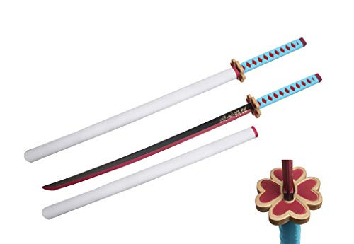 41 Inch Demon Blade Foam Samurai Sword Costume (Mitsuri Kanroji) - B09HGN6ZHY New