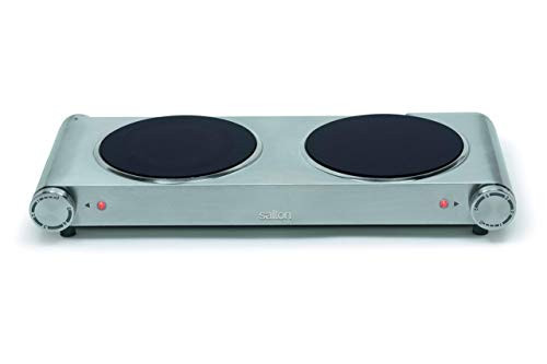 Salton Cooktop - Infrared Portable Double 1800W B016BJDU4G - Black New