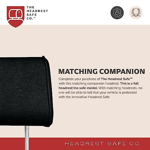 THE HEADREST SAFE Vulcan Cloth Universal Without Safe Headrest B0BSG73PZR Black New