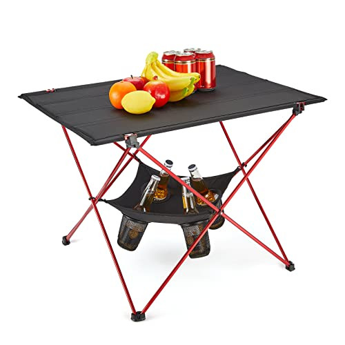 DEERFAMY Large Folding Table 29.5"*21.3"*21.1" Light with Carry Bag -NEW New