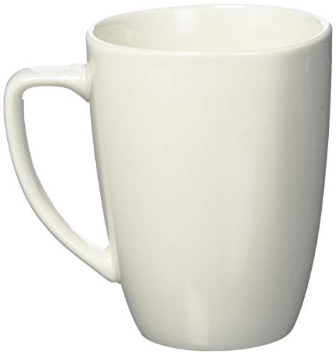 Gibson Home CIOFFE CUP SET ZEN BUFFETWARE White 12 Oz New