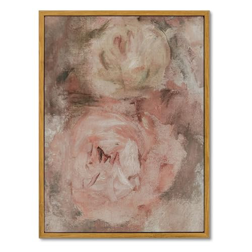 MOXELART Framed Canvas Vintage Wall Art Oil Painting Living Room Farmhouse New