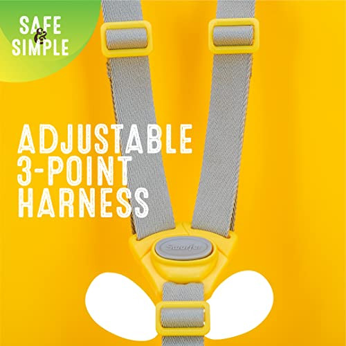 Swurfer Coconut Toddler Swing 3- Point Adjustable Safety Harness - Yellow New