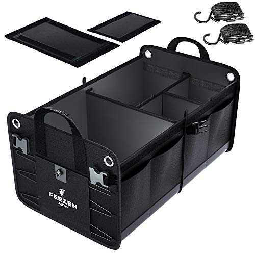 Feezen Car Trunk Organizer SUV, Truck, Auto Durable Collapsible Cargo Storage New