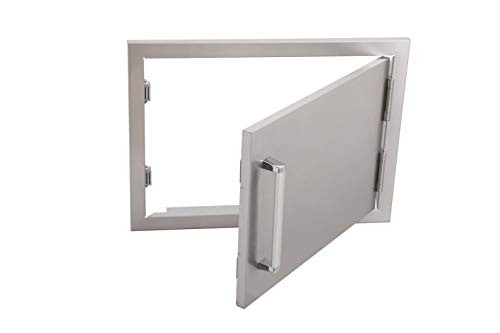Bonfire Kitchen Horizontal Access Door, 20x14", 304 Stainless Steel CBASDH2014 New
