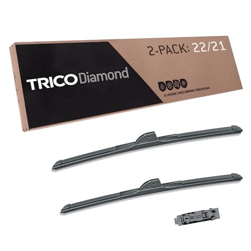 TRICO Gold 22" + 21" Premium Automotive Replacement Windshield Wiper Blades New