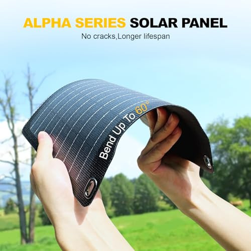 Togo Power 60W Solar Panel Generator Foldable Solar Outputs Battery Charger New