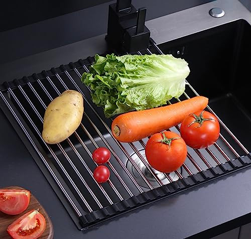 DEEBOW Dish Drying Large Size B0C9Y8JSDZ - 20‘’×19“” 403 Stainless Steel New