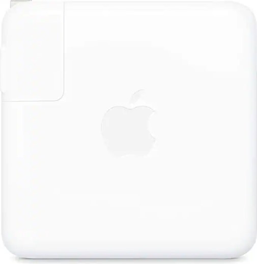 APPLE 61W CHARGER USB-C 1 PIN POWER CABLE MACBOOK A1947 - WHITE