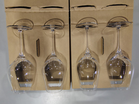 WILLIAMS-SONOMA ENCORE STEMWARE CABERNET GLASSES STEMWARE PACK OF 4 - CLEAR