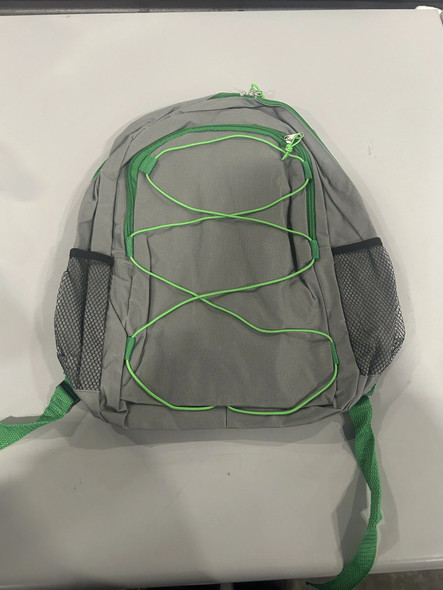 MODA WEST 17" BACKPACK - GRAY/GREEN/BLACK New