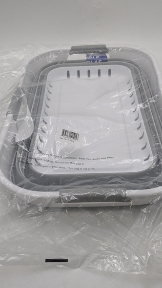 SAMMART 21L (5.5 gallon) Super Mini Collapsible 3 Handled Plastic Basket New