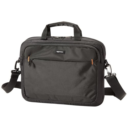 AMAZON BASICS LAPTOP TABLET CARRYING CASE WITH SHOULDER 14-INCH BLACK - BLACK