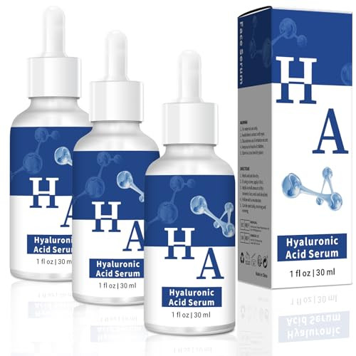 ABOTE 2.3% Hyaluronic Acid Facial Serum Moisturizing for Face (3 Pack 1FL.OZ) New
