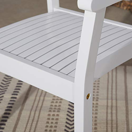 Bradley Outdoor Wood Garden Stacking Armchair 2 Pack B07BFKSJ81 - Natural New