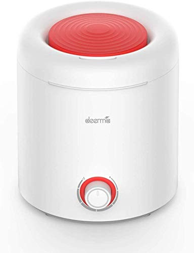 Deerma Top Fill Cool Mist Humidifier 2 in 1 Ultrasonic B081RRST5R - Red New