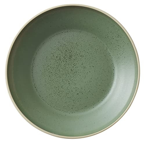 Luzerne MOD Deep Round Plate - Smoky Basil (D9.0" X H2.0", 4, Count) New