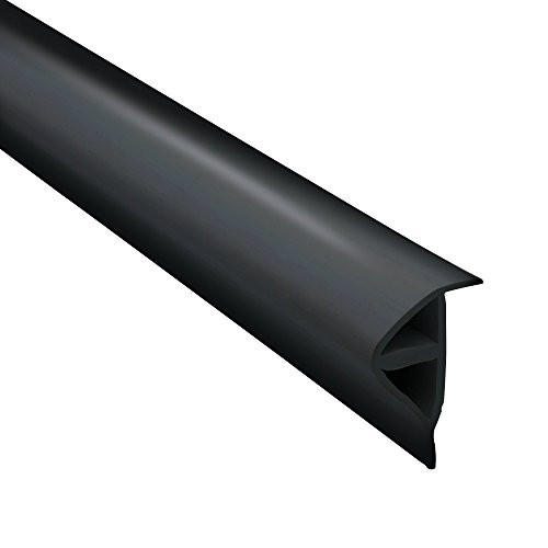 EasyFlex Plastic P-Profile Dock Edging Rub Rail Boat Docks 25-Feet (5000B-25C) New