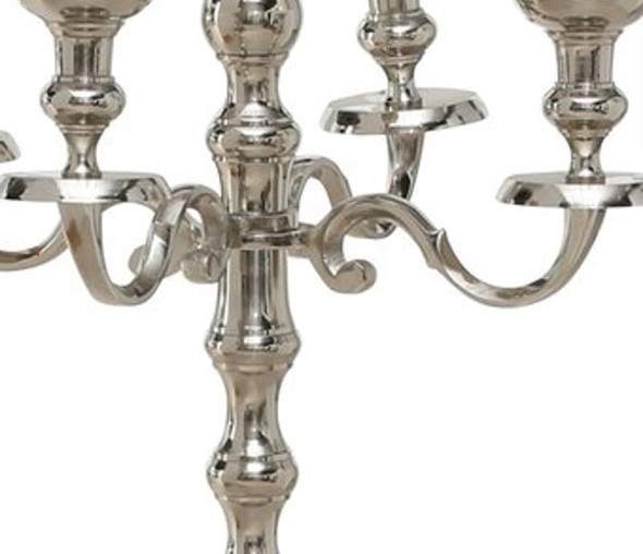 120cm SILVER CANDLESTICK CANDLESTICKS 5-ARM candelabra by Boltze New