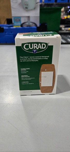 CURAD FLEX-FABRIC ASSORTED BANDAGES STRETCHES MOVEMENT ABSORBENT 70 BANDAGES New