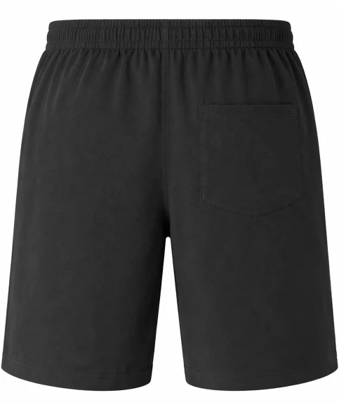JUMP START MEN'S PERFORMANCE TRAINING SHORTS WITH ZIPPER POCKETS, SIZE:S - BLACK