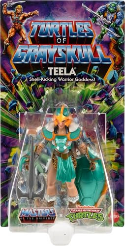 Masters of The Universe Origins Turtles of Grayskull Teela Action Figure New