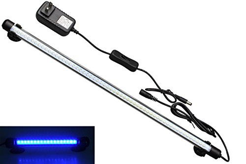 MingDak LED Aquarium Light for Fish Tanks,57 LEDs, 18.5" - Blue New