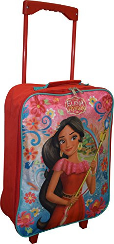 Disney Elena Avalor 15" Collapsible Wheeled Pilot Case - B01NAWLEP6 New