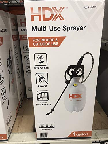 multi-use HDX Sprayer B08ZR4CHPB - Black New