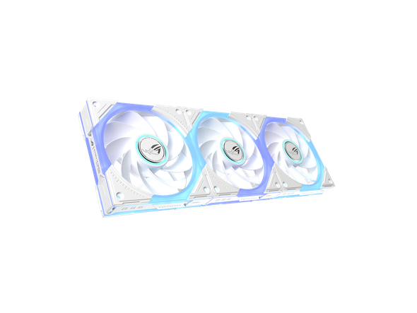 ASUS ROG Eurux GR120 ARGB Fan Triple Pack, 120mm, 30mm Thick, Up to 2600 RPM